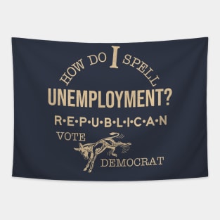 Vote Democrat! Tapestry