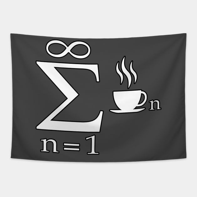 Mathematics engineer student gift joke coffee Tapestry by MrTeee