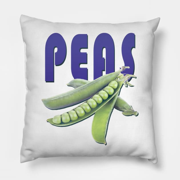 Peas Pillow by Oranges