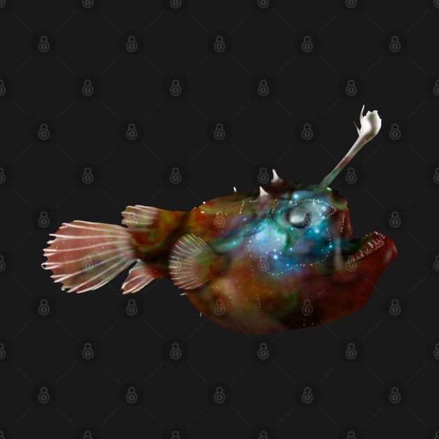 Galaxy Angler Fish by Kristal Stittle