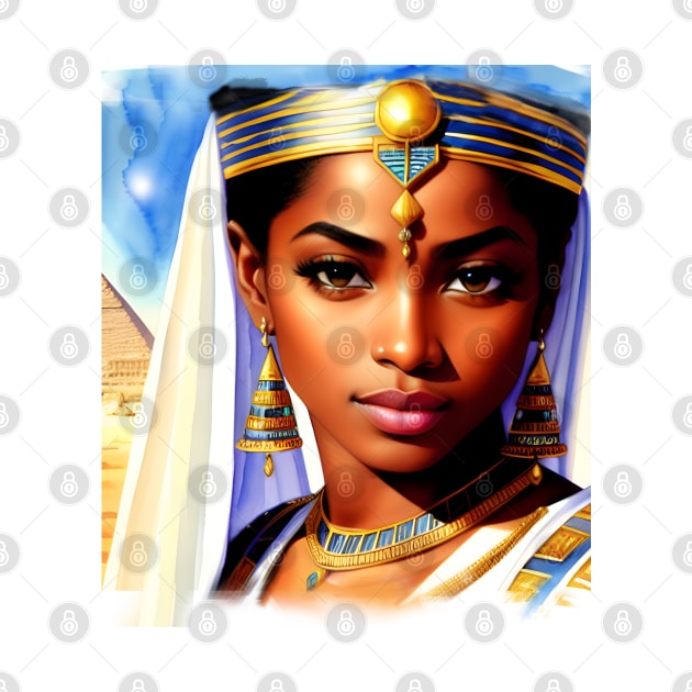 Nubian Egyptian Princess by Nobiya