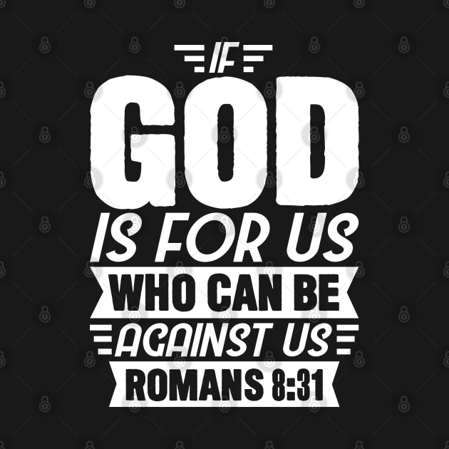 Romans 8:31 by Plushism