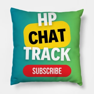 Green and yellow HP merch logo Pillow