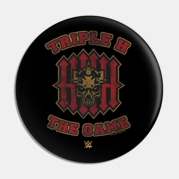 Triple H The Game Logo Pin by Holman