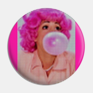 Frenchy Grease Dot Art Pin