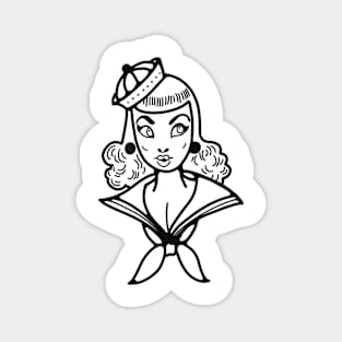 Sailor girl Magnet