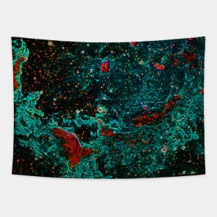 Black Panther Art - Glowing Edges 527 Tapestry