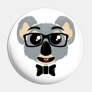 Smart Koala Bear Glasses - Koalafied Teacher Student Gift Pin