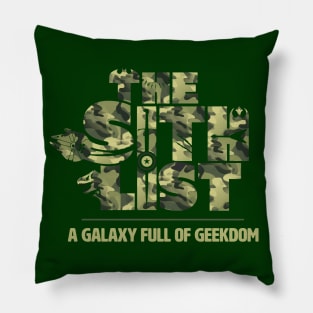 The Sith List Camo Pillow