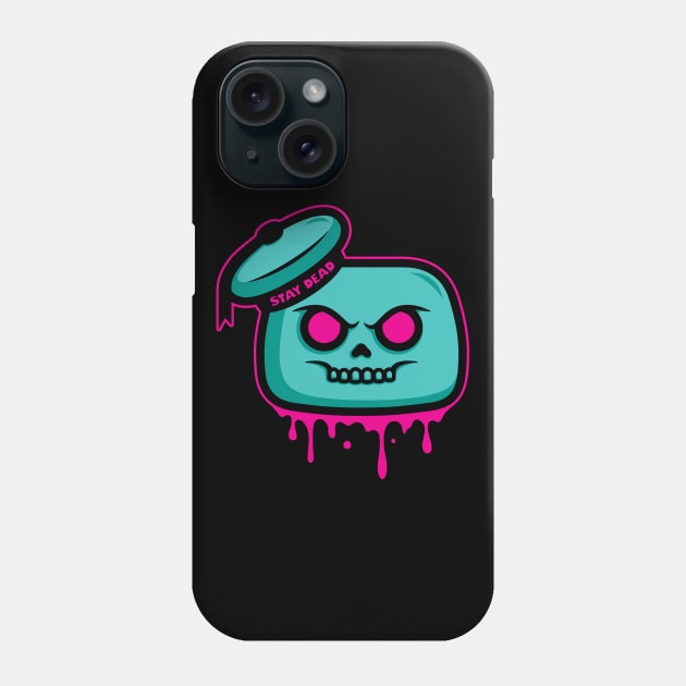 Stay Dead Phone Case by mikehandyart