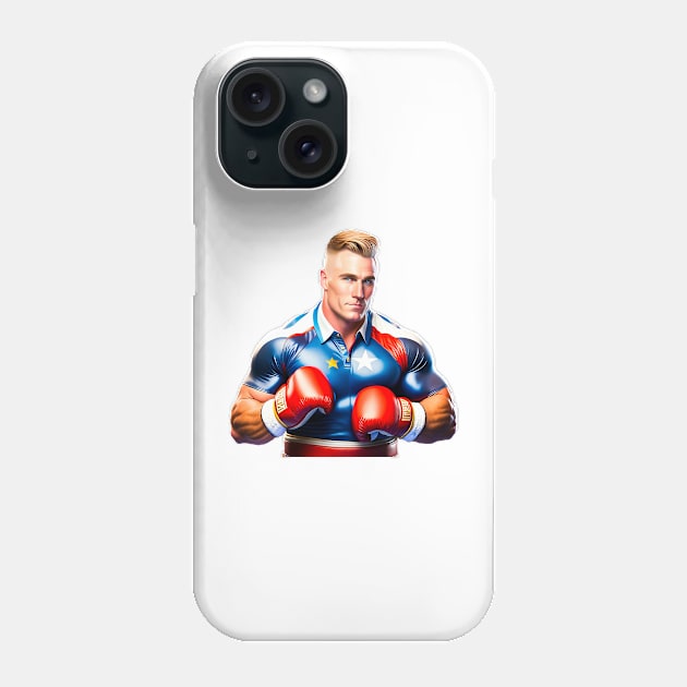 Boxer Phone Case by ArtShare