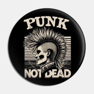 Punk Not Dead Pin