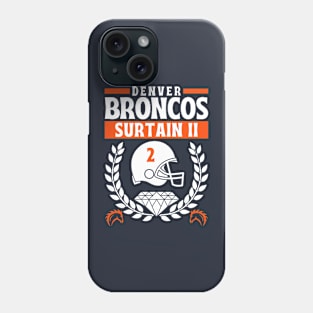 Denver Broncos Surtain II 2 Edition 2 Phone Case