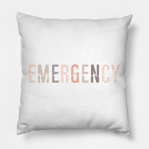 Emergency Department Pillow by Almytee