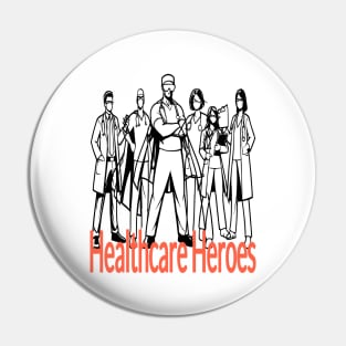 Healthcare Heroes Pin