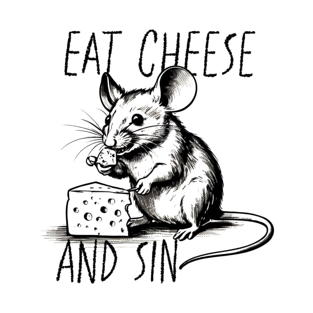 eat cheese and sin - sketch by SUMAMARU