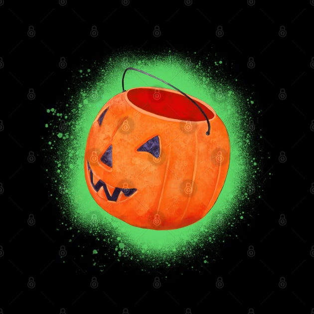 Pumpkin Pail by PainterBen