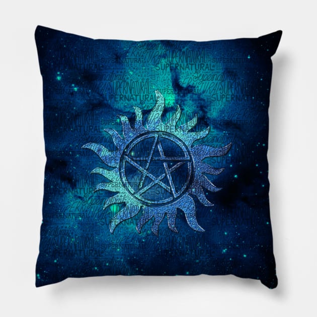 Supernatural Pillow by hxrtsy