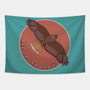 Red Tailed Hawk Tapestry