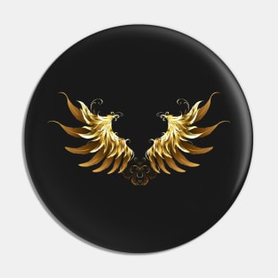 Shiny Angel Wings ( Golden  Wings ) Pin