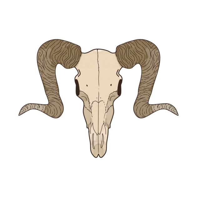 ram skull by FronTheStore