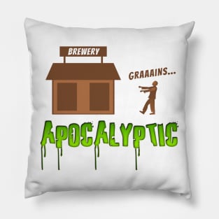 Brewery GRAAAINS Zombie Apocalyse Pillow