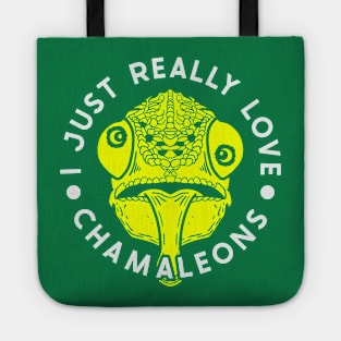 Just Love Chameleons Filled Tote