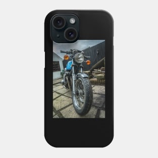 Suzuki GS750 in Blue Phone Case