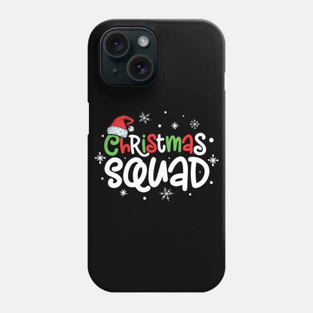 Merry Christmas Squad Phone Case by Soema