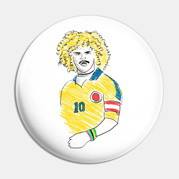 Carlos Valderrama Pin by juanc_marinn