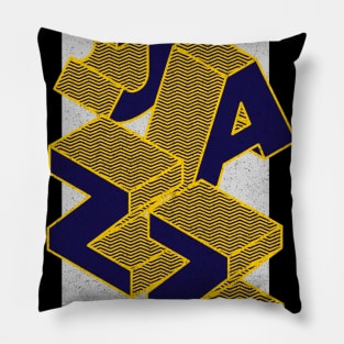 Jazz Hair Jazz Music Jazz Bass Jazz Guitar Jazza! Pillow