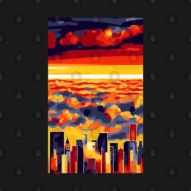 Sunset City by Holisticfox