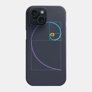 Fibonacci Heart Math Geometry Golden Ratio Phone Case