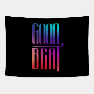 Good Beat | Typography (front & back) Tapestry