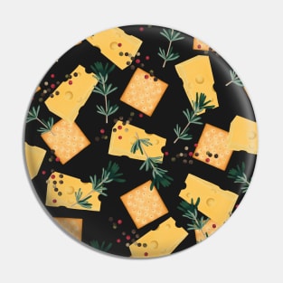 Delicious rosemary and cheese crackers Pin