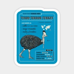 Turbo Terror Turkey Magnet