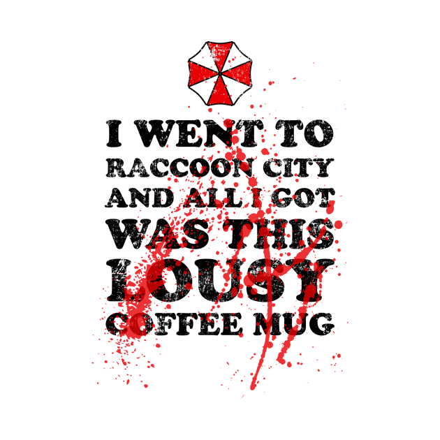 Raccoon City lousy mug by AntiStyle