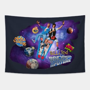 Bill & Ted Go Back to the Future! Tapestry