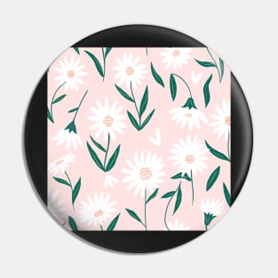 Daisy pink Pin