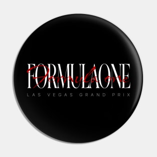 Formula one Las Vegas Pin