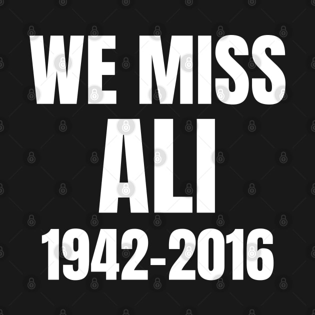 we miss ali by ROADNESIA