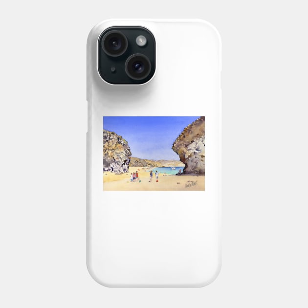 Playa de los Muertos Phone Case by margaretmerry