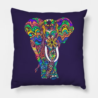 Not a circus elephant by #Bizzartino Pillow