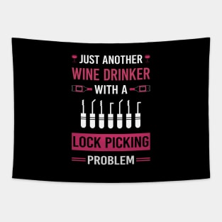 Wine Drinker Lock Picking Pick Picker Lockpicking Lockpick Lockpicker Locksmith Locksmithing Tapestry
