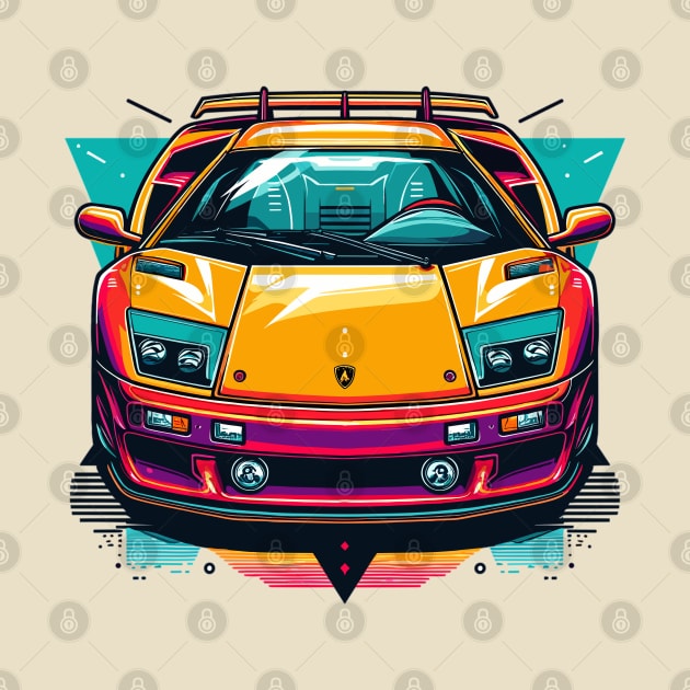 Lamborghini Diablo by Vehicles-Art