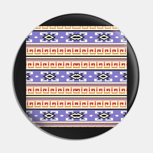 Native American Pattern Pin