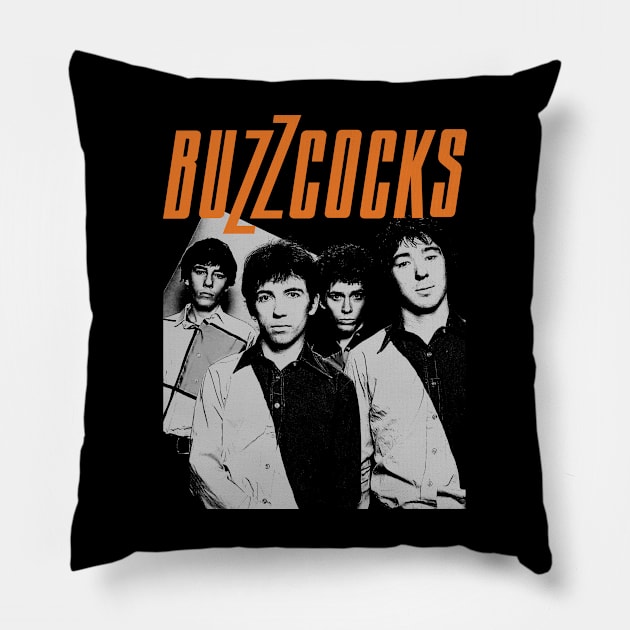 Buz cocks Pillow by Miamia Simawa