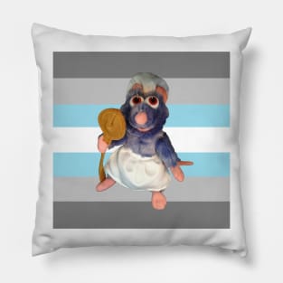 ratatouille demiboy rights Pillow