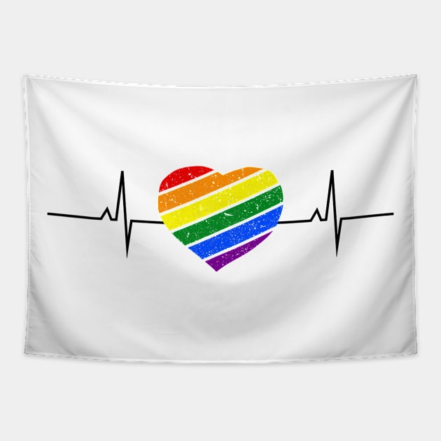 LGBT Gift Tapestry by lostbearstudios