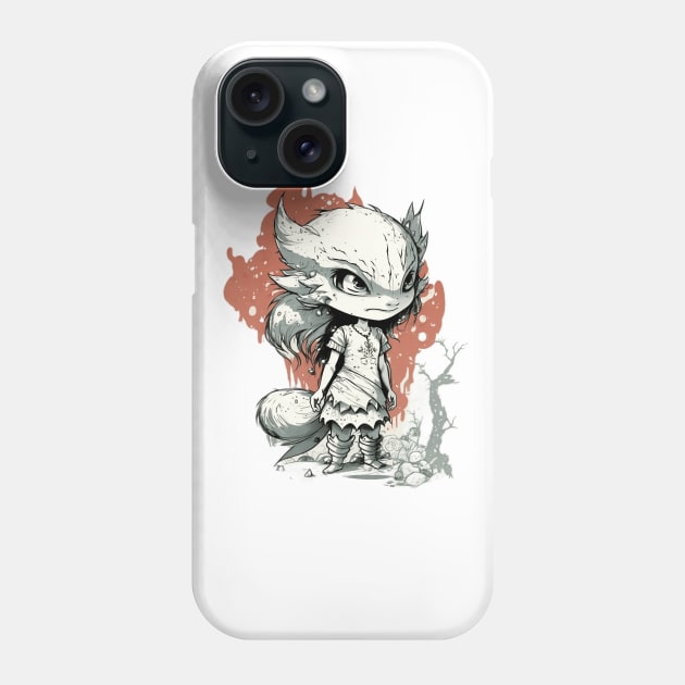 Mystical fantasy character. Phone Case by AndreKENO